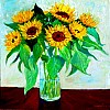 Sunflowers (60x60)