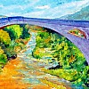 Pont du diable in Céret (50x70)