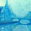 Mistige St Michielsbrug (60x80)