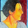 2024 In Profiel Pastyel op doek 40x50