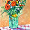 2025 Corendon bloemen olie op doek 40x50